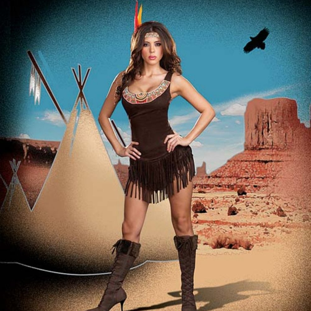 Dreamgirl Halloween Costume Native American